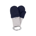 Merino Wool Baby Mittens with Thumb – Blue by Lenne