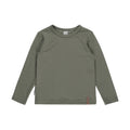 Children’s Merino Wool Top – Khaki / Green