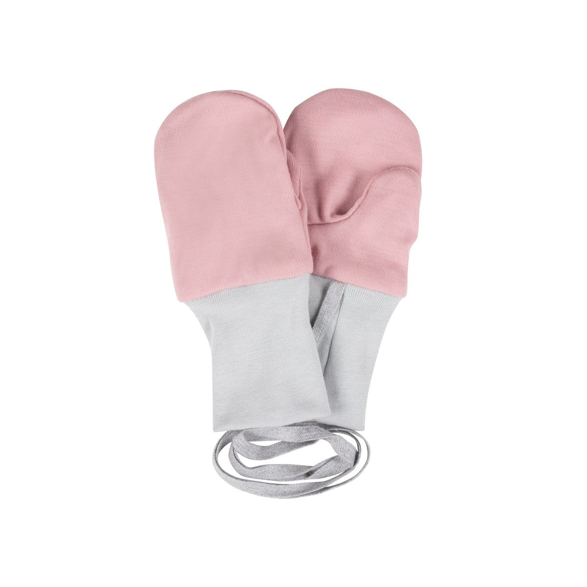 Merino Wool Baby Mittens with Thumb – Pink by Lenne